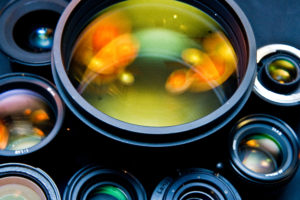 Photo of photography lenses